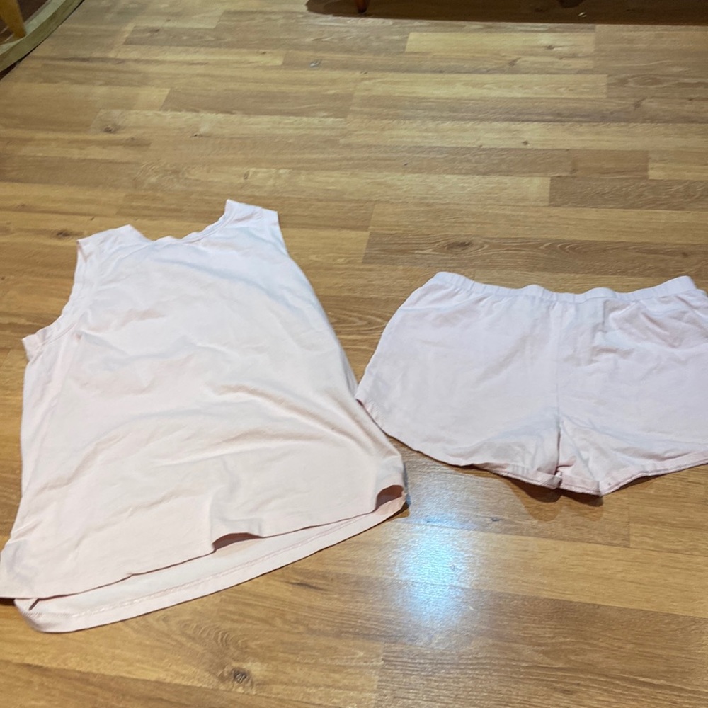 Pink pj set